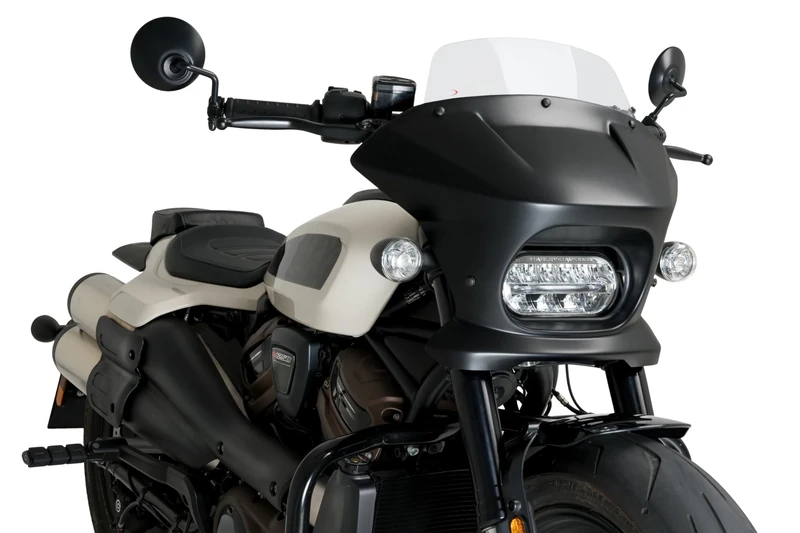 Puig 21588W Fury Touring Semifairing Clear