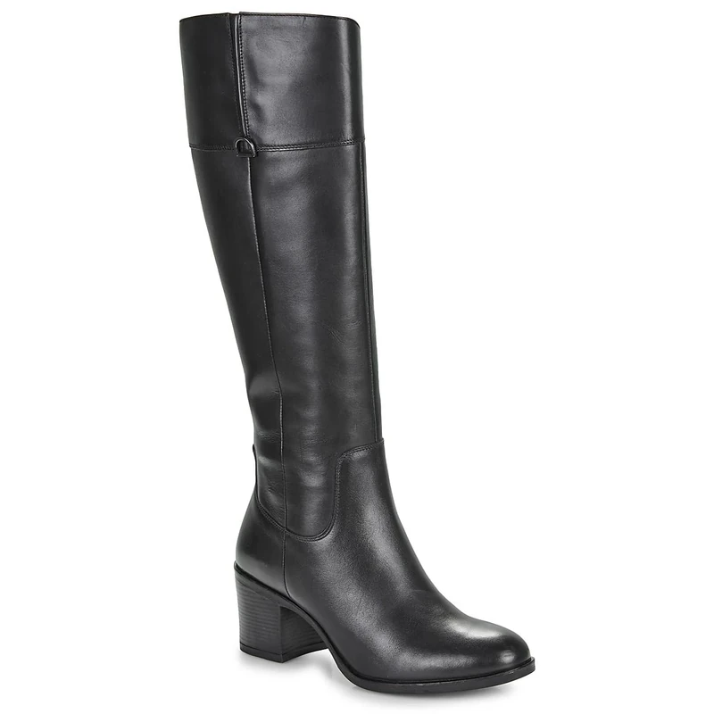 Geox Women's D New Asheel AFashion Boot, black, 4 UK