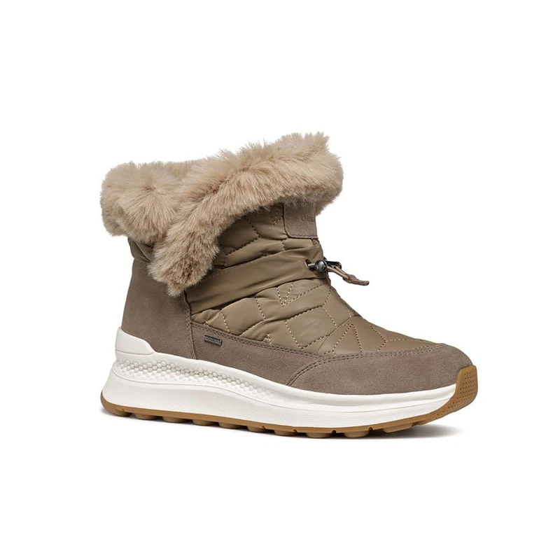 Geox Women's D Spherica Actif X2 Ankle Boots, taupe, 3 UK
