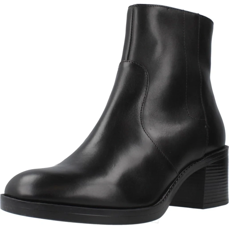 Geox Women's D Serilda 60 EAnkle Boot, black, 7 UK