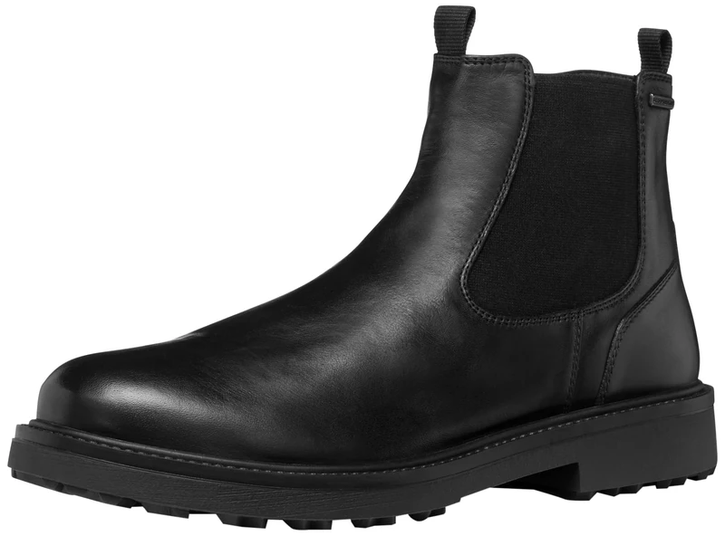 Geox Men's U Lagorai + Grip B AAnkle Boot, black, 7 UK