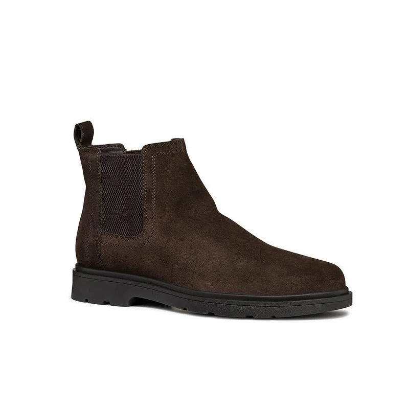 Geox Men's U Spherica Ec1 C Ankle Boots, Dk Brown, 7 UK - Image 1