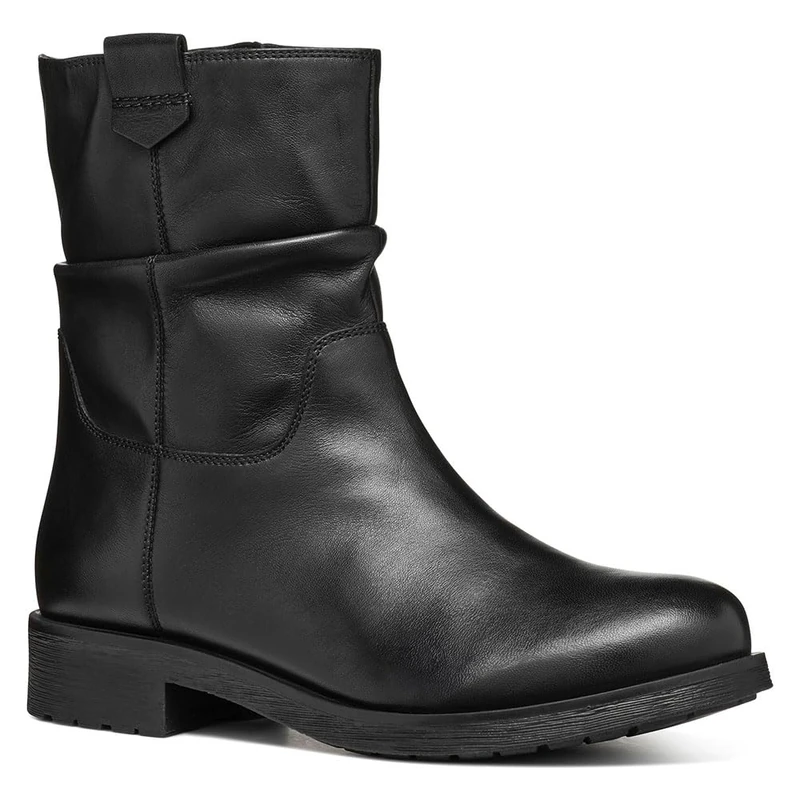 Geox Women's D Rawelle A Ankle Boot, Black, 8 UK