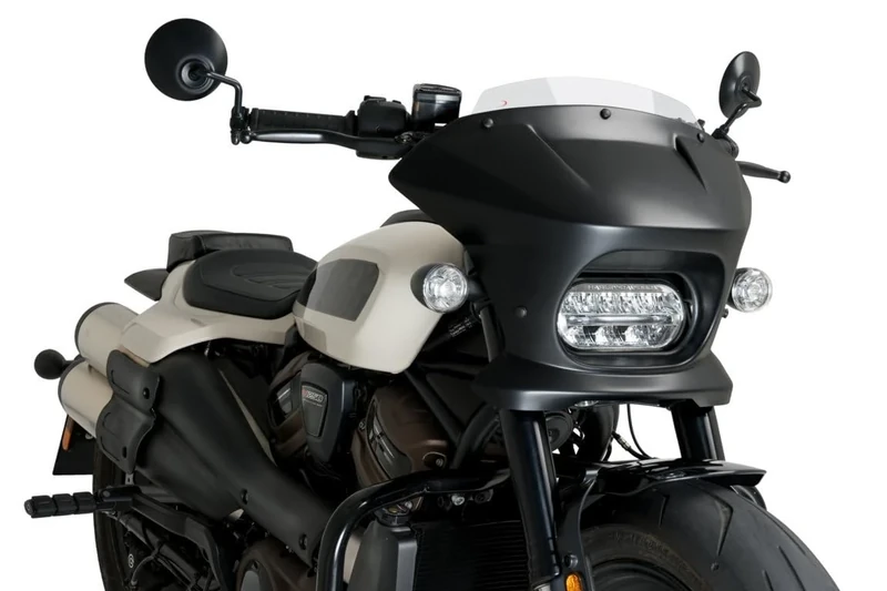 Puig 21325W Fury Sport Semifairing Clear