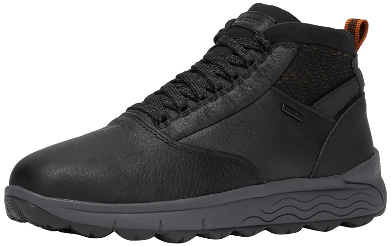 Geox Men's U Spherica 4x4 B ABX Ankle Boot, Black, 7 UK