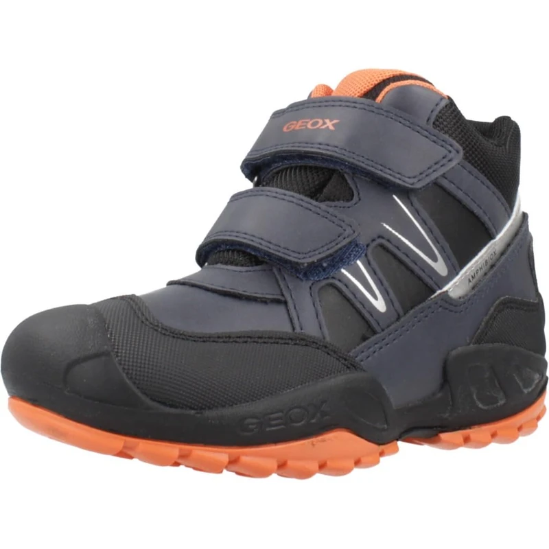 Geox J NEW Savage BOY B A, Sneaker, Blue