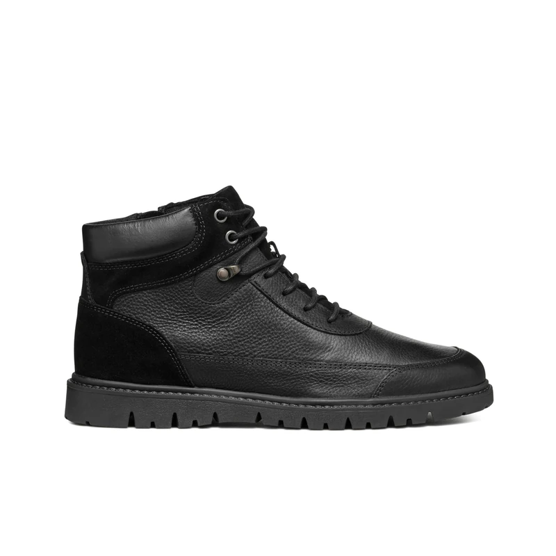 Geox Men's U Ghiacciaio AAnkle Boot, black, 8 UK