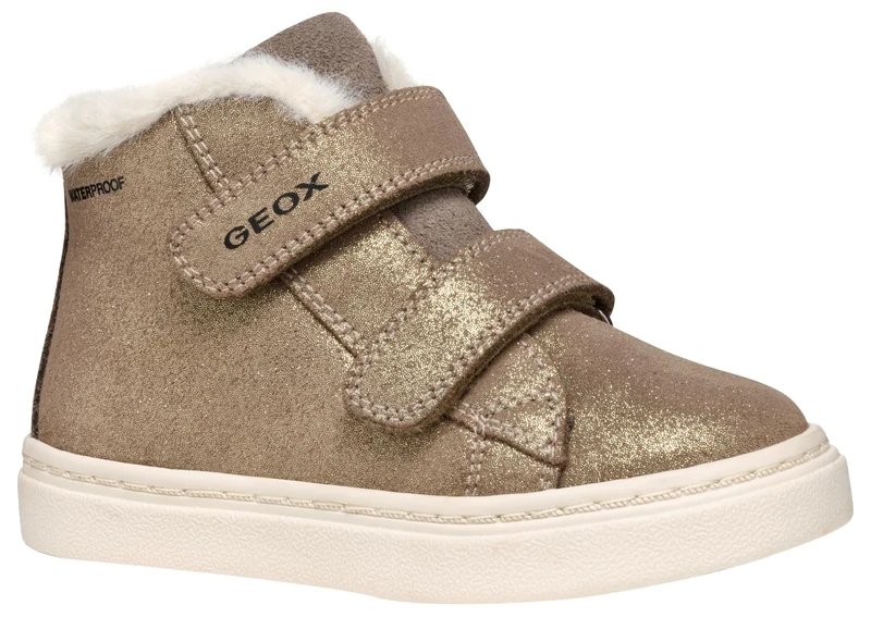 Geox B NASHIK Girl WPF A, Sneaker, Gray