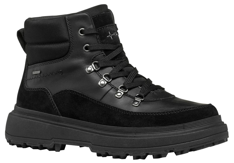 Geox Women's D Lamidie + Grip ABX Ankle Boot, black, 3 UK