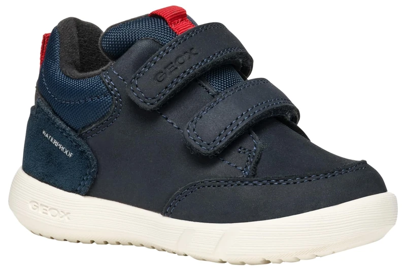 Geox Baby Boys B Hyroo Boy WPF Sneaker, Blue, 2 UK Child
