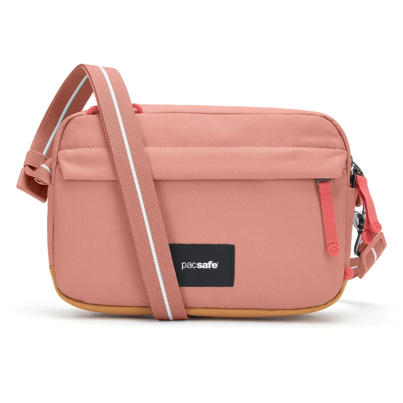 Pacsafe unisex-adult Go Anti Theft Crossbody Bag, Rose, 2.5 litre