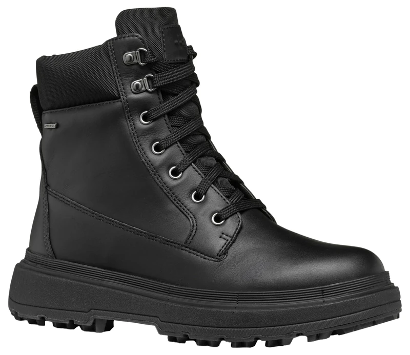 Geox Women's D Lamidie + Grip ABX Ankle Boot, black, 3 UK