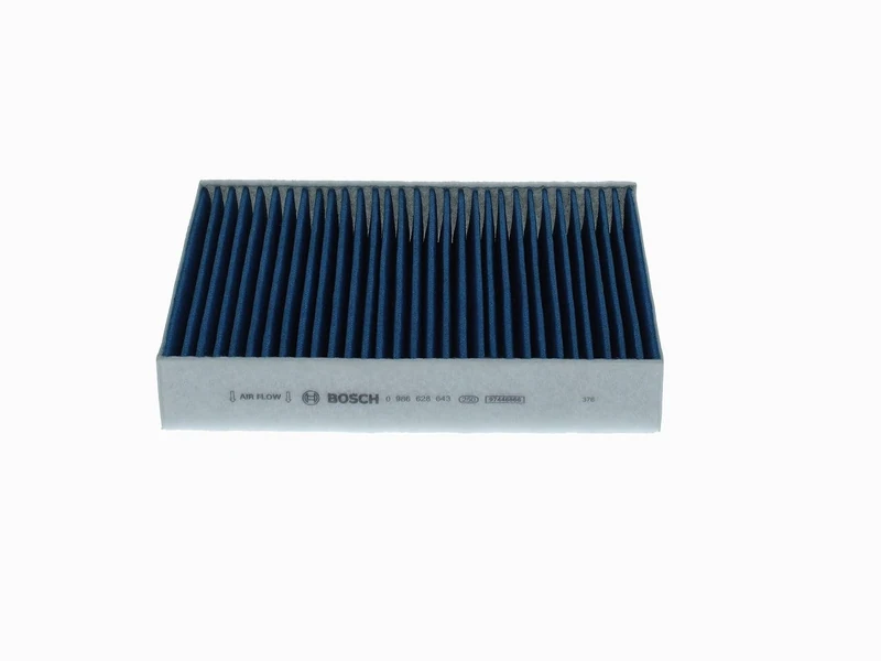 Bosch A8643 FILTER+pro Cabin Filter, High Efficiency Replacement Filter - Works Effectively Against Pollen, Fine Dust, Mold and Bacteria - for Cleaner Air Inside the Vehicle - Image 1