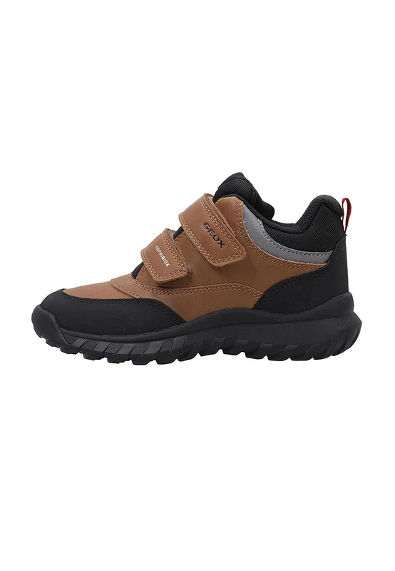 Geox J SIMBYOS BOY B ABX, Sneaker, Brown
