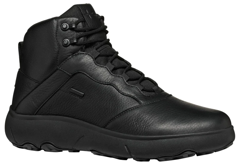Geox Men's U Nebula + Grip B Ab Ankle Boot, black, 6 UK