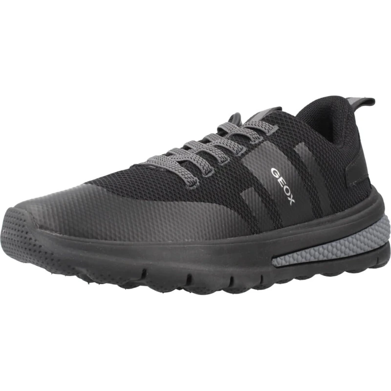Geox J ACTIVART BOY B Sneaker, Black, 0.5 UK