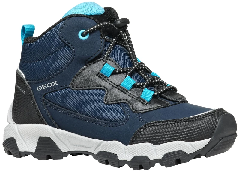 Geox J MAGNETAR BOY B ABX Sneaker, Blue A, 5 UK Child