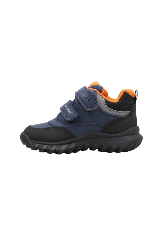 Geox J SIMBYOS BOY B ABX Sneaker, 0 UK Blue