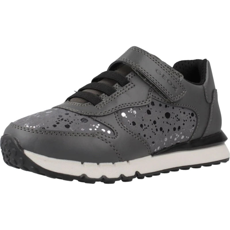 Geox J FASTICS Girl B, Sneaker, Gray