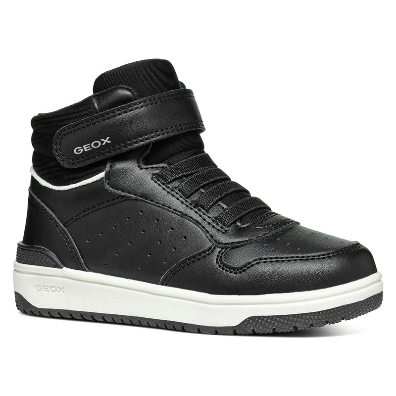 Geox J WASHIBA BOY B, Sneaker, Black
