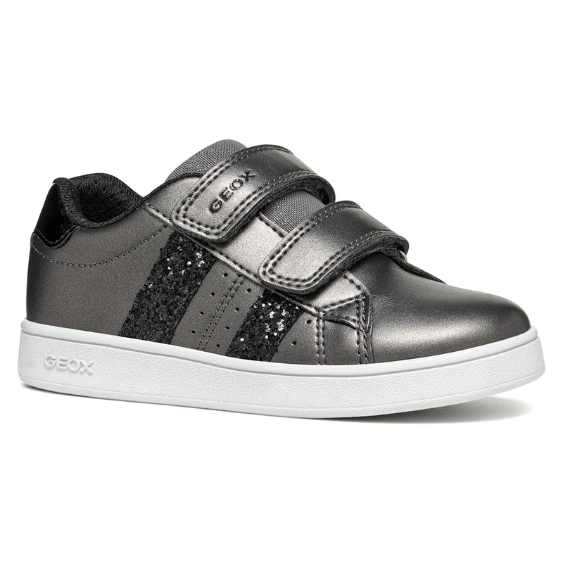 Geox J ECLYPER Girl A, Sneaker, Gray