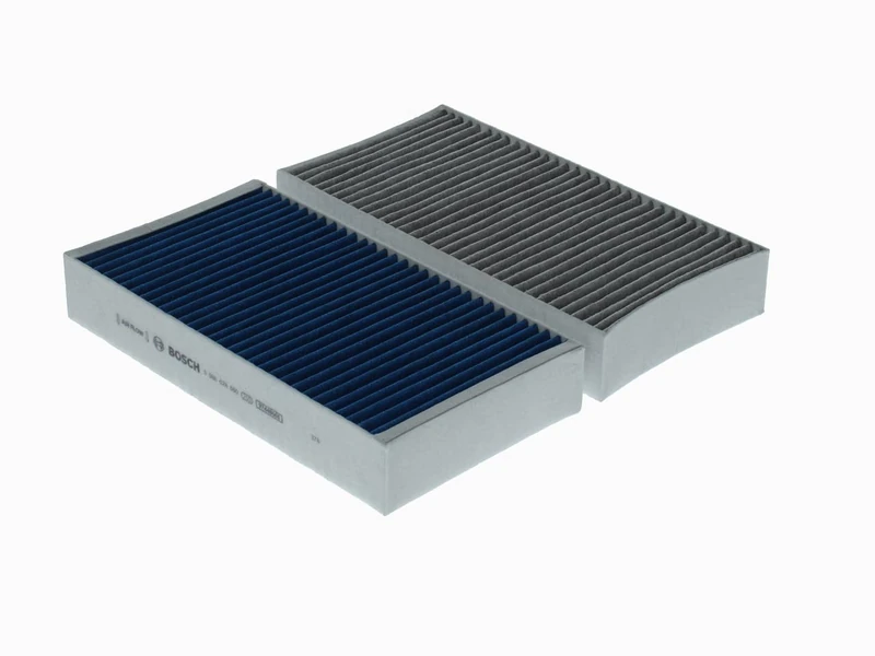 Bosch A8660 FILTER+pro Cabin Filter, High Efficiency Replacement Filter - Works Effectively Against Pollen, Fine Dust, Mold and Bacteria - for Cleaner Air Inside the Vehicle - Set of 2 Filters