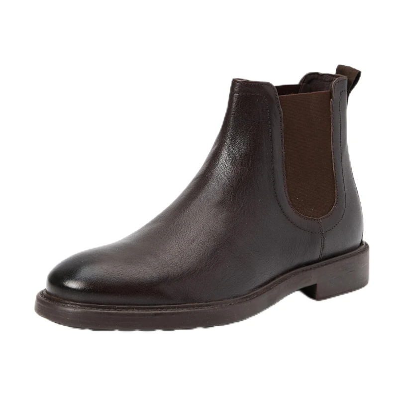 Geox Men's U Tiberio AAnkle Boot, coffee, 10.5 UK