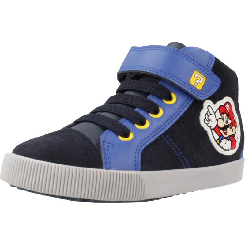 Geox B Kilwi BOY B Sneaker, Navy/Royal, 8.5 Child UK