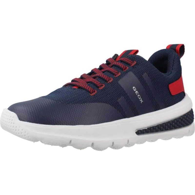 Geox J ACTIVART BOY B, Sneaker, Blue