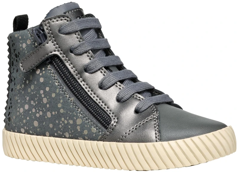 Geox J MIRROLESS Girl A, Sneaker, Gray - Image 1