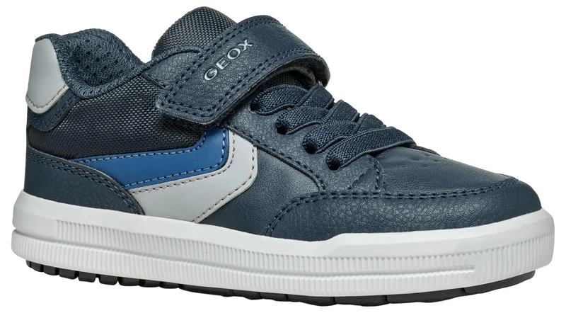 Geox Boys J Arzach Boy B Sneaker, Blue C, 0 UK