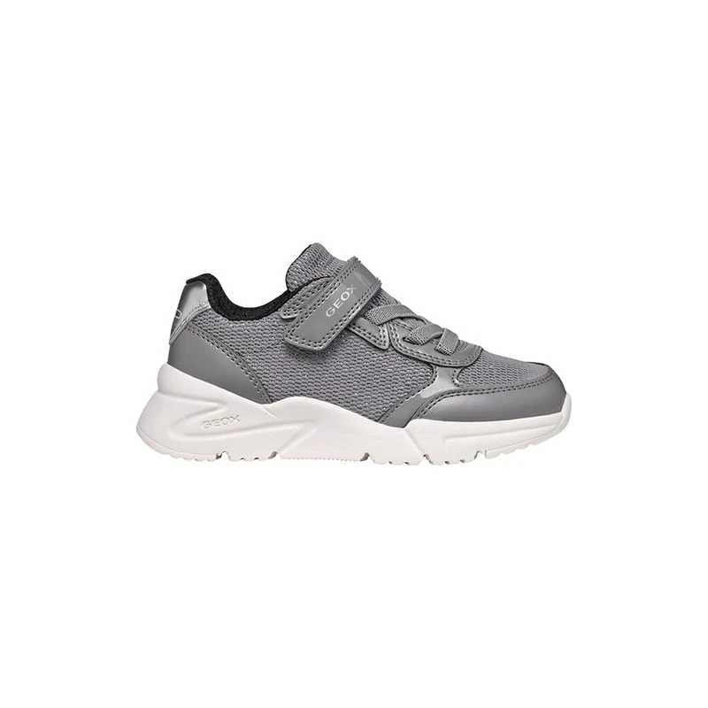 Geox J Loftus Girl C, Sneaker, 4 UK Gray