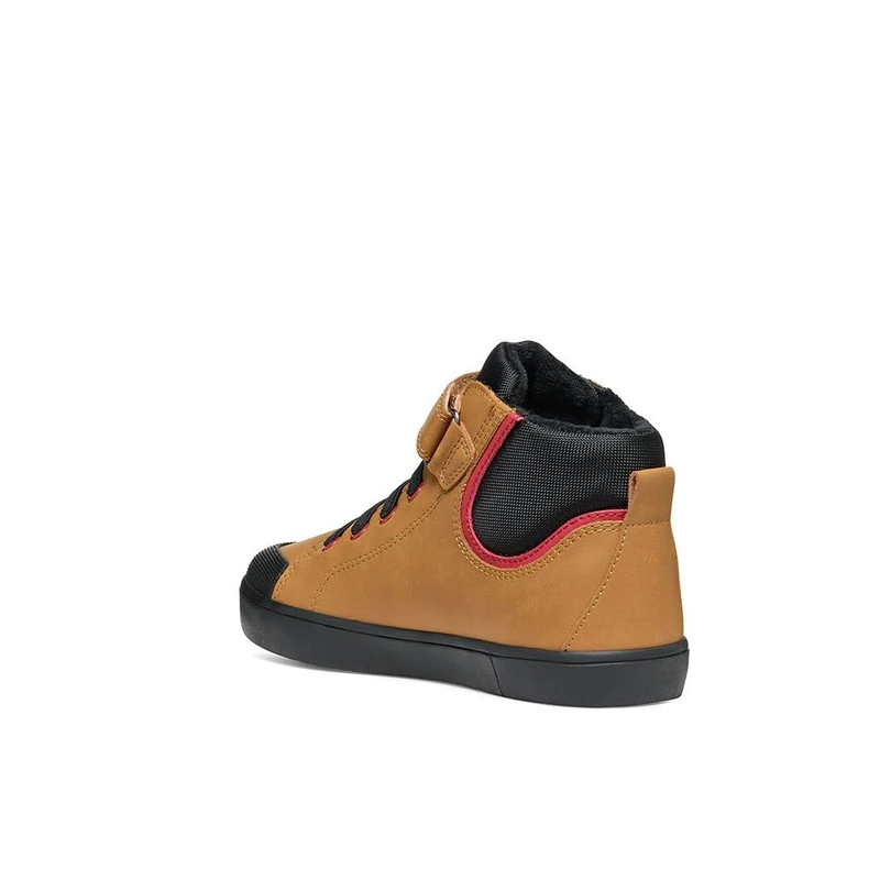 Geox J GISLI BOY C Sneaker, Brown, 6 UK - Image 1