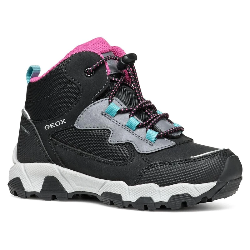 Geox J MAGNETAR G. B ABX, Sneaker, Black