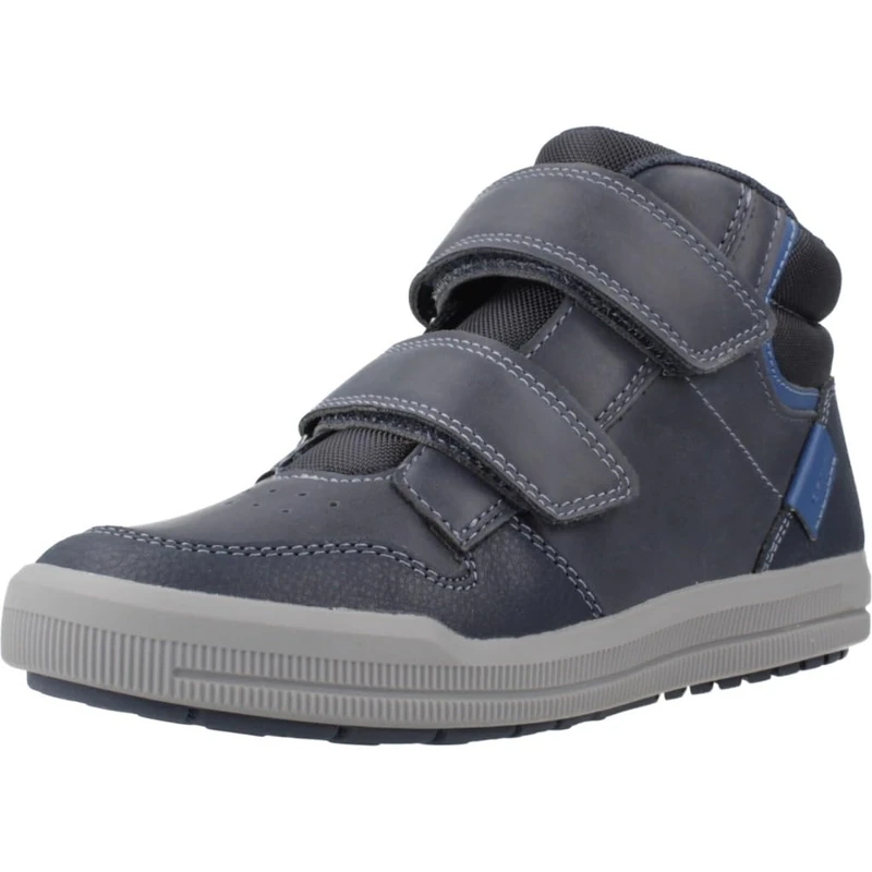 Geox Boys' J Arzach Boy B Trainers, Blue E, 11 Child UK