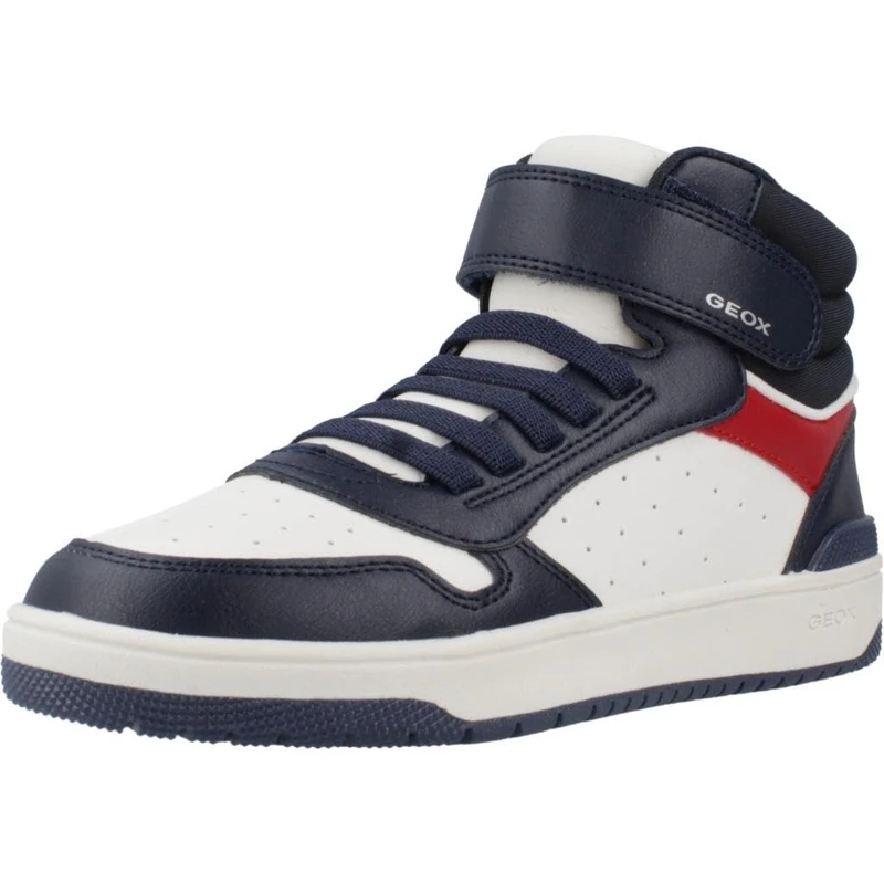 Geox J WASHIBA BOY B Sneaker, Blue, 1 UK