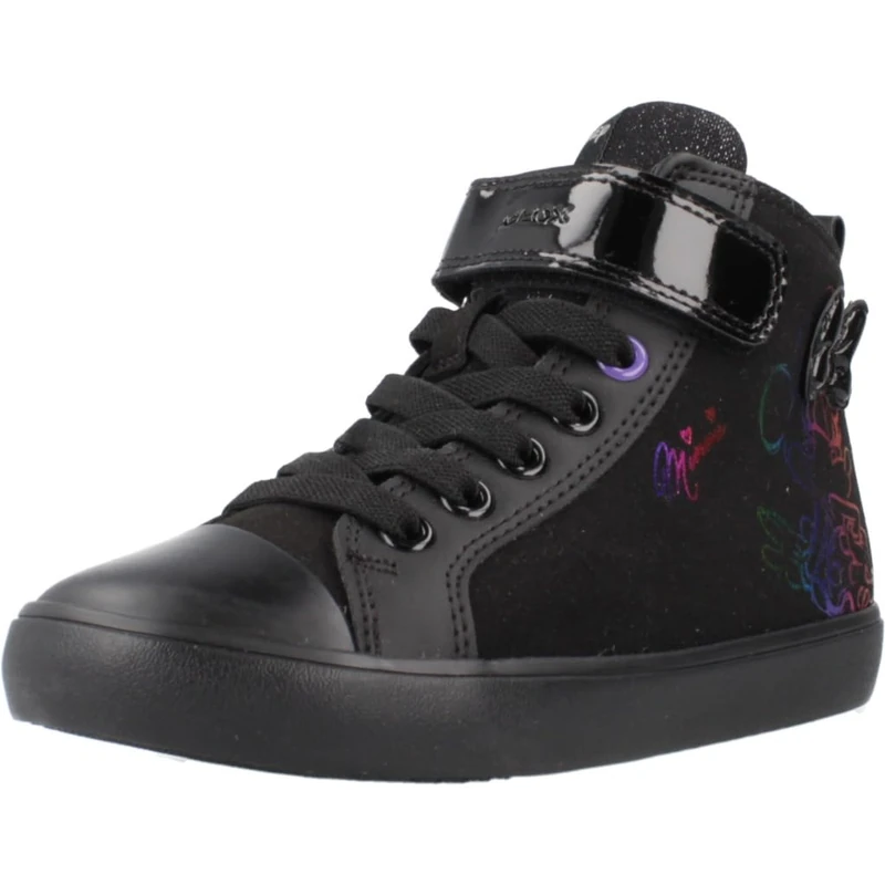 Geox J GISLI Girl E, Sneaker, Black