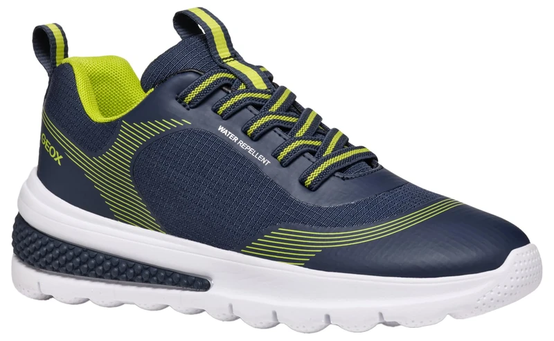 Geox J ACTIVART BOY ABX A, Sneaker, Blue