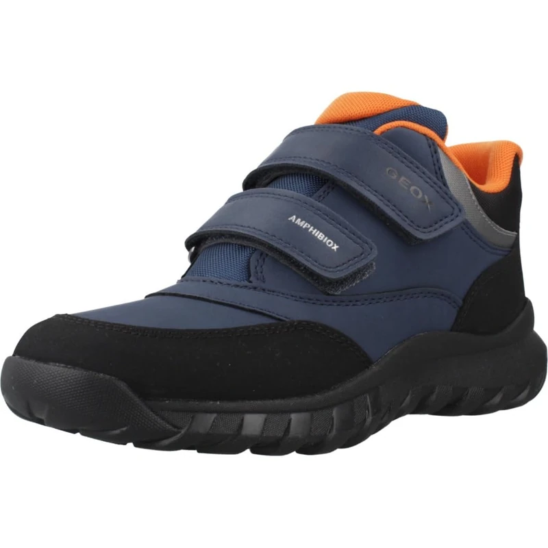 Geox J SIMBYOS BOY B ABX Blue Low-Top Sneaker