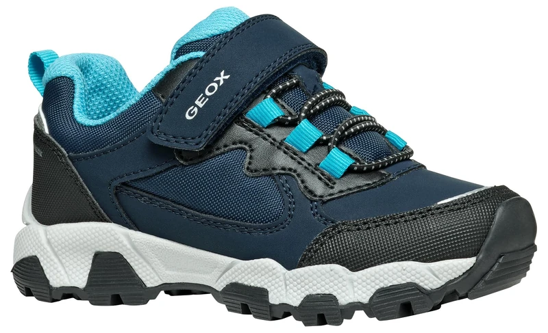 Geox Boys J Magnetar Boy B ABX Sneaker, Blue H, 10 UK Child - Image 1