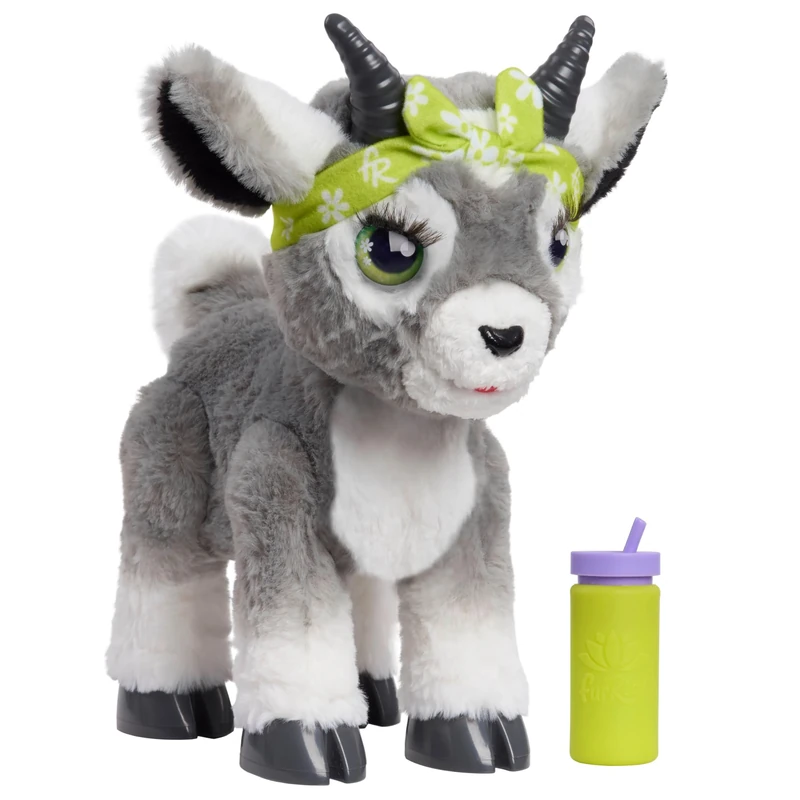 Just Play furReal Daisy the Yoga Goat Interactive Toy, Kids Toys for Ages 4 Up, 29.21