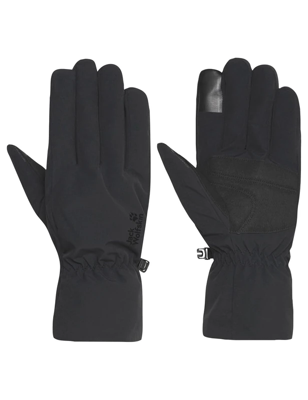 Jack Wolfskin Highloft Glove Gloves, Black, XS, black, XS