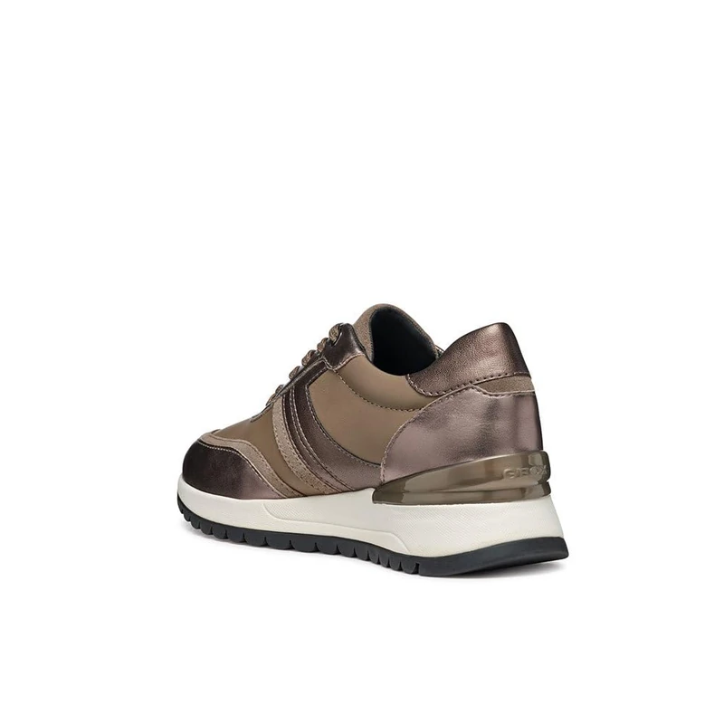 Geox Women's D Desya ASneaker, Taupe, 2.5 UK