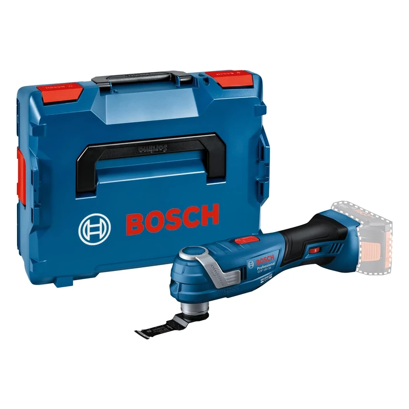 Bosch Professional 18V System Cordless Multi Tool GOP 18V-34 (brushless Motor, Vibration Control, 180 mm Slim Grip, incl. 1x Saw Blade, L-BOXX)