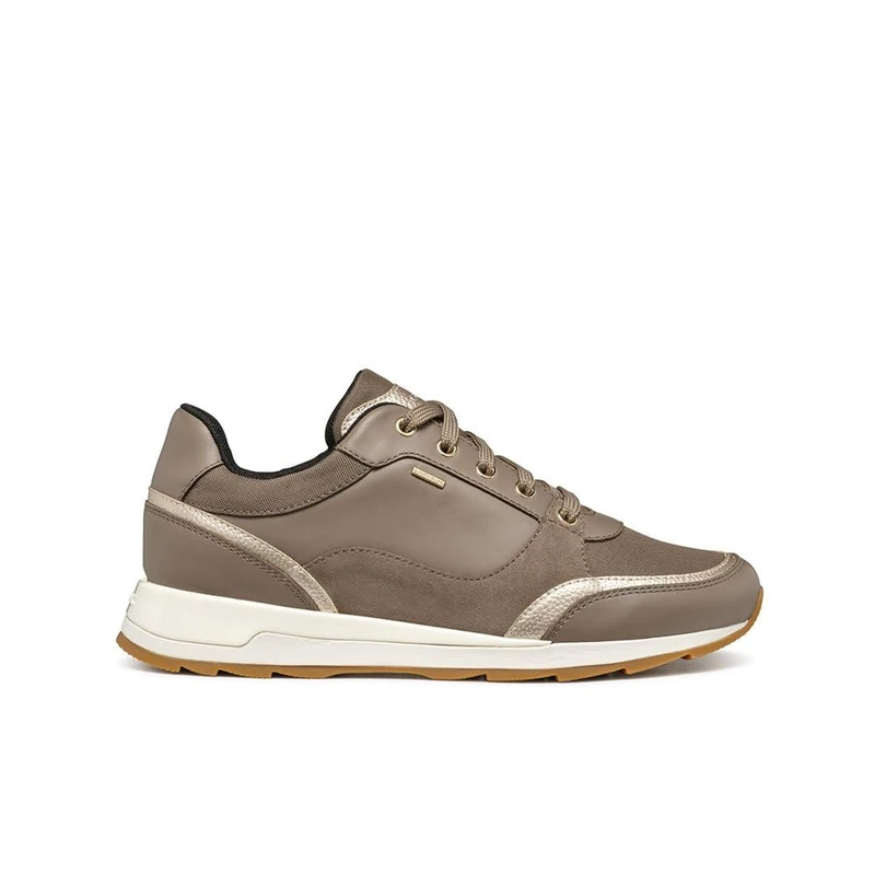 Geox Women's D New Aneko B ABX B Trainers, Taupe, 7 UK