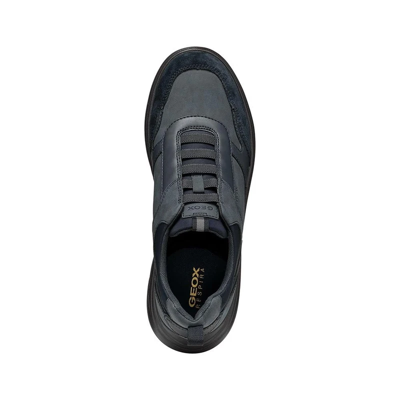 Geox Men's U Portello B Trainers, Navy, 7 UK