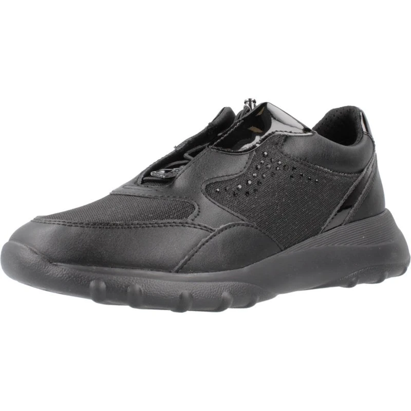 Geox Women's D Alleniee B Trainers, Black, 6 UK - Image 1