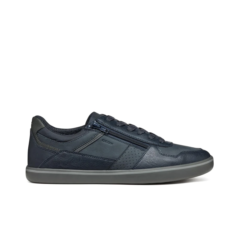 Geox Men's U Elver A Sneaker, Navy, 9 UK