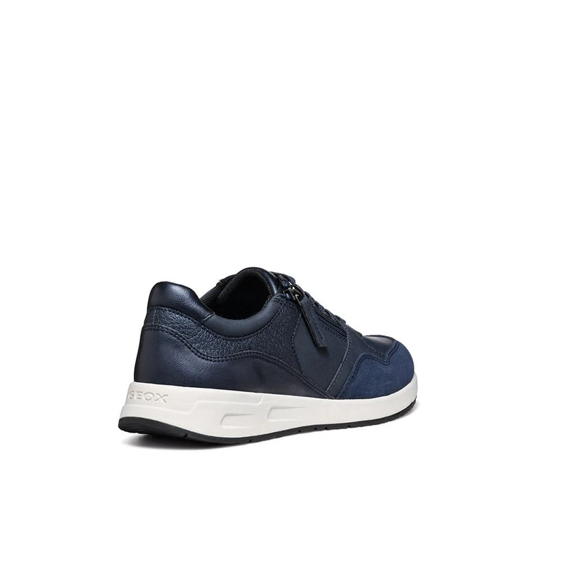Geox Women's D Bulmya Trainers, Navy Dk Jeans, 4 UK