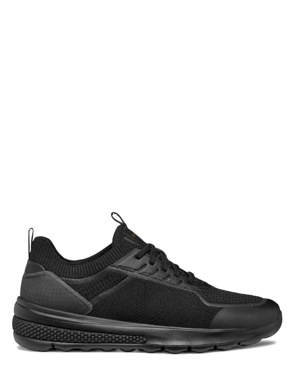 Geox Men's U Spherica Actif Trainers, Black, 8 UK